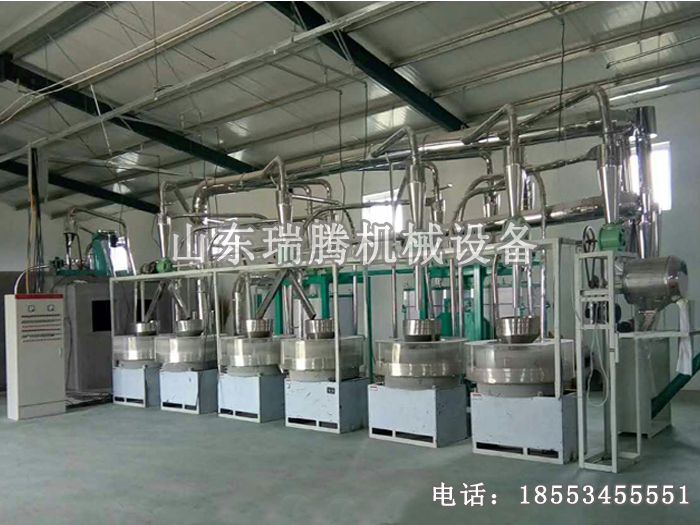 SMPZ-7.2-6型石磨面粉機組（不銹鋼）